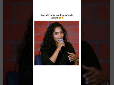 20 million🔥Govinda's wife's mimicry😂😂#comedy #bollywood #funny #jamielever #johnylever #kapilsharma