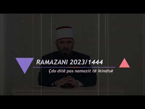 Pejgamberi ynë shembëlltyr për ne - Dr.Zekerija Bajrami