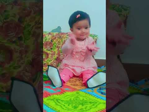 Omaima and her cute cousin Minhal's loveable moment ❤️ 💙 💜 💖 💗