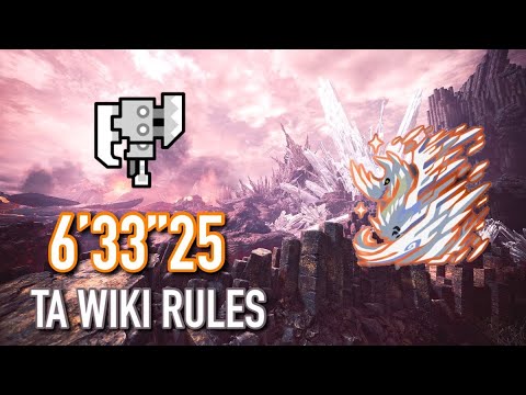 MHW:IB | Arch-Tempered Velkhana |06’33”25| TA WIKI Rules |Switch Axe |  (Xbox x|s) (NO HIT RUN)