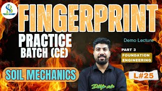 L 25 -  Foundation engineering - Part 3 | Soil Mechanics #studyfibharat #sscje #rrbje