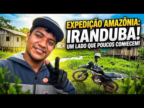 🌿 A AMAZÔNIA QUE POUCOS CONHECEM! Exploramos a Várzea do Iranduba de Moto e Drone 🚁