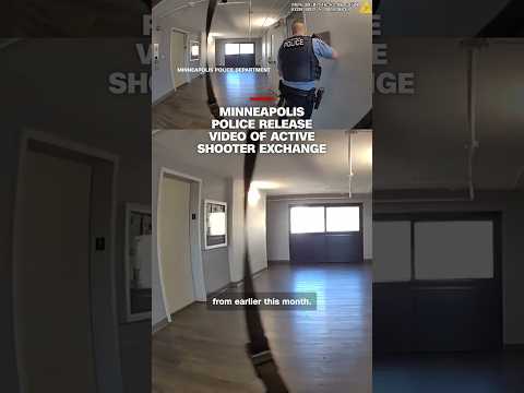 Minneapolis police release video of active shooter exchange