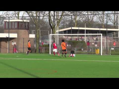 18 jan 2014 Saestum B1 - VV De Meern B2 vr 4-4 Doelpunt Saestum (4-4)
