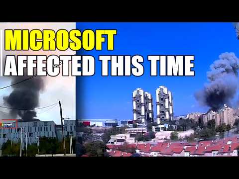 Moment Iranian rocket arrives in Be'er Sheva including Microsoft!