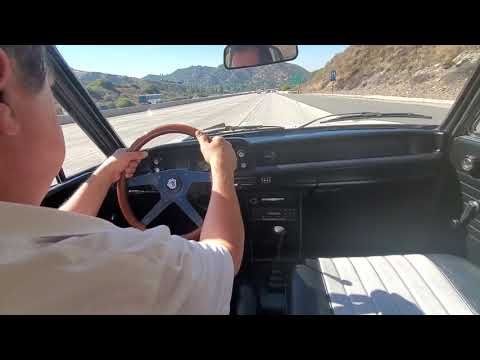 1972 BMW 2000 Touring tii, Freeway video #2