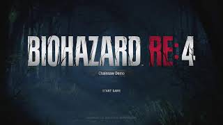 久しぶり配信はバイオハザードRE4の体験版！