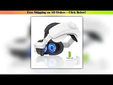 Head Strap with Battery forOculus Quest 3Quest 3SAdjustable Elite Strap Replacement Accessories