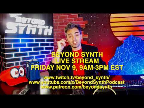 Beyond Synth Call-in show Reminder Nov 9