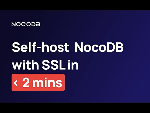 Auto-Upstall: Self-host NocoDB within just 2 Minutes!