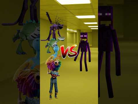Poppy Playtime VS Enderman #shorts #poppyplaytimechapter #enderman