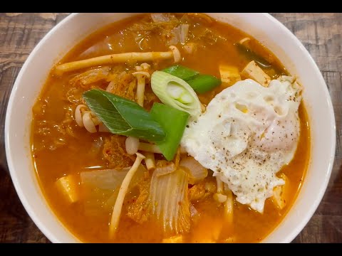 Easy Kimchi Jjigae with Tofu | Korean Soup Recipe by Chef Vito