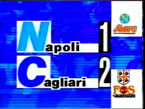 1990-91 (2a - 16-09-1990) Napoli-Cagliari 1-2 [Rocco,Careca(R),Aut.Corradini] Servizio D.S.Rai1