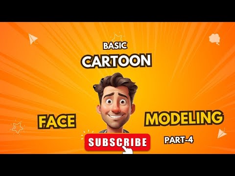 Basic face Modeling Cartoon Part_04