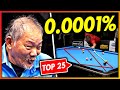 TOP 25 MOST INCREDIBLE POOL SHOTS OF ALL TIME