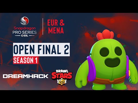 EUR & MENA Brawl Stars Open Final 2 @ DreamHack Summer! | Snapdragon Mobile Open Season 1