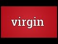 Virgin Meaning 