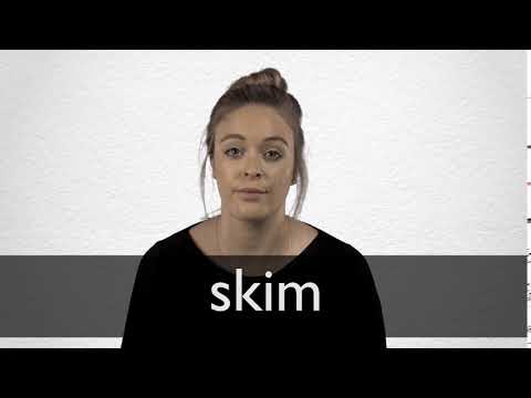 SKIM definition and meaning
