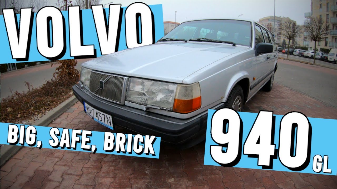 VOLVO 940 2.3 8v Red Block (1992) | a big, SAFE BRICK ...
