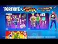 Fortnite STREET FIGHTER All Skins, Emotes and Cosmetics in Item Shop showcase (2021-2024)