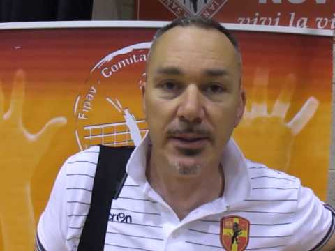 Finale Regionale U14M: Volley Treviso - Pallavolo Padova 0-3 - Diego Martin dopo il ko in finale