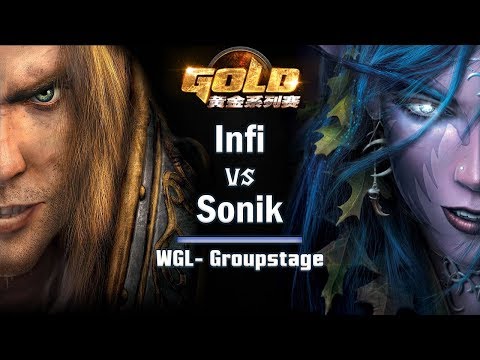 ► WarCraft 3 - Infi (HU) vs. Sonik (NE) - WGL Groupstage