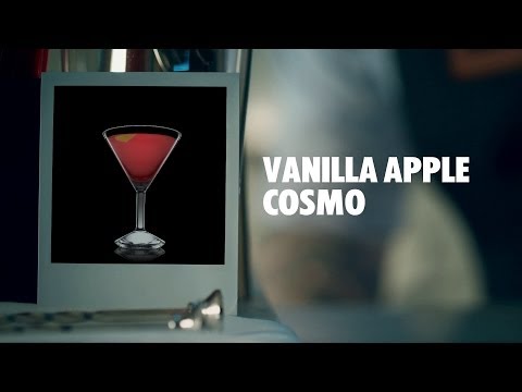 VANILLA APPLE COSMO DRINK RECIPE - HOW TO MIX