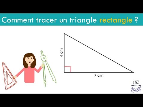 Comment tracer un triangle rectangle
