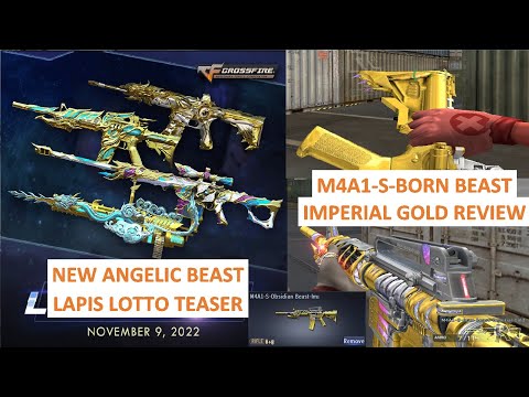 NEW ANGELIC BEAST LAPIS LOTTO TEASER & M4A1-S-BORN BEAST-IMPERIAL GOLD REVIEW CFPH