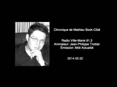 Mathieu Bock-Côté à RVM - La mémoire des Patriotes