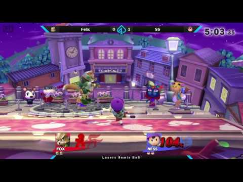 Gambit: Falln Losers Semis - Felix (Fox) vs SS (Ness)