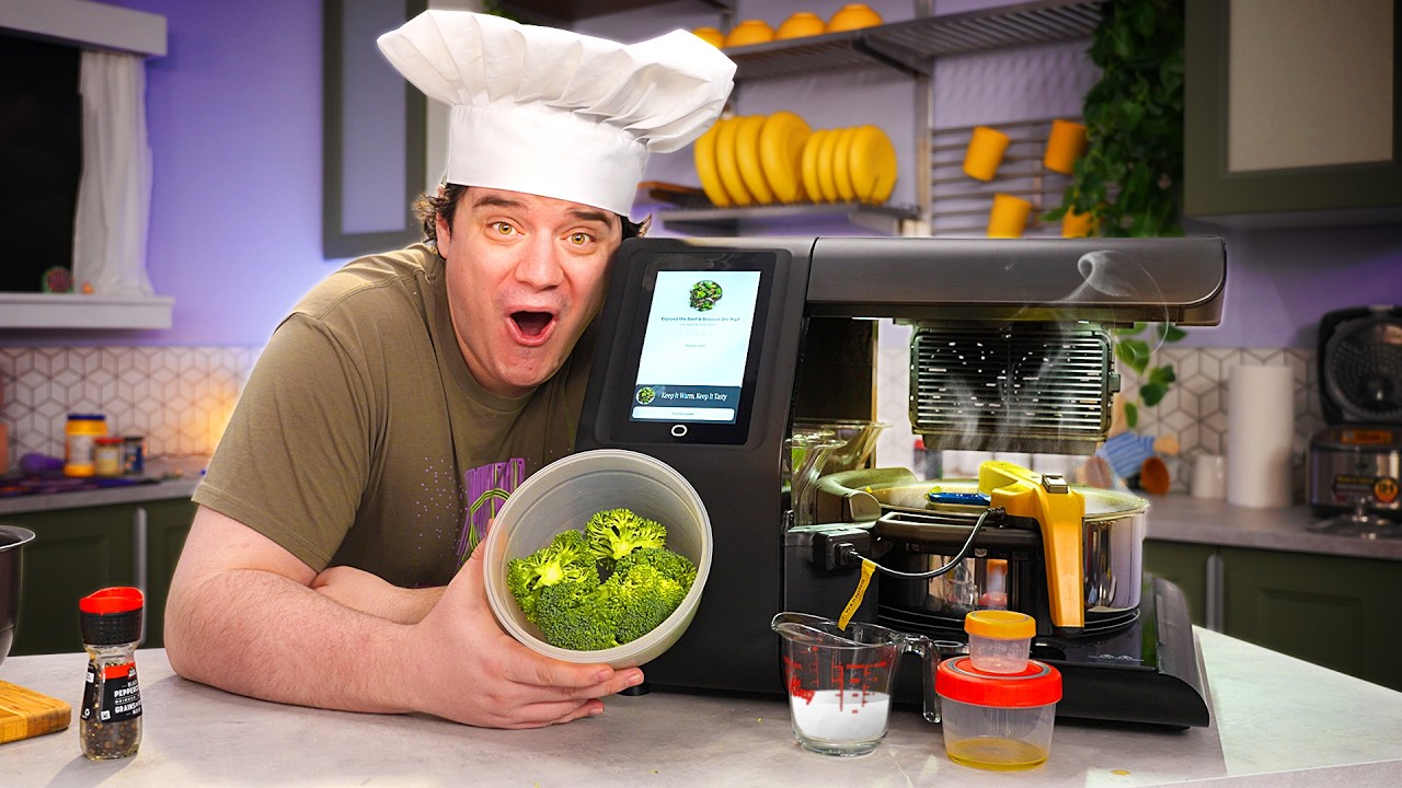 I can finally be lazy  - Posha Robot Chef