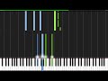 Nuvole Bianche - Ludovico Einaudi [Piano Tutorial] (Synthesia)