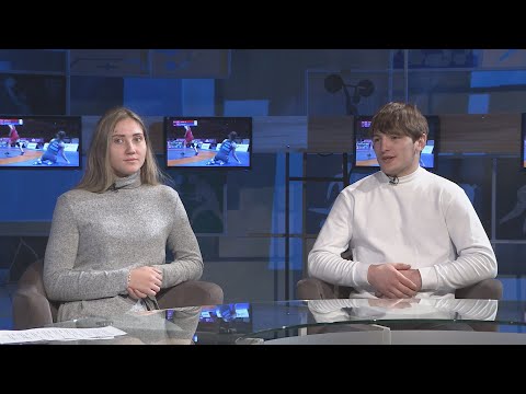 Vitalie Eriomenco și Mihaela Samoil la Săptămâna Sportivă