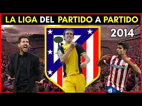 ATLÉTICO de MADRID CAMPEÓN de LIGA (2014) 🏆 Partido a Partido 💟