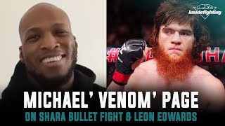 Michael Venom Page aims to finish Shara Bullett Magomedov at UFC Saudi Arabia
