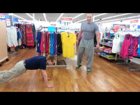 One Arm Push Ups by Ilyia! At Wal-Mart #1818