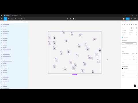 1 minute Figma Tutorial - (Intermediate) Smart Selection and Tidy