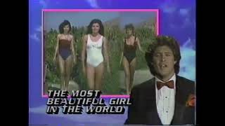 Most Beautiful Girl In The World KNIGHT RIDER Era David Hasselhoff TV Spots