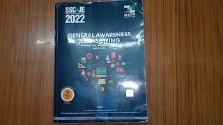 SSC JE 2022- 2023 general awareness best book IES master