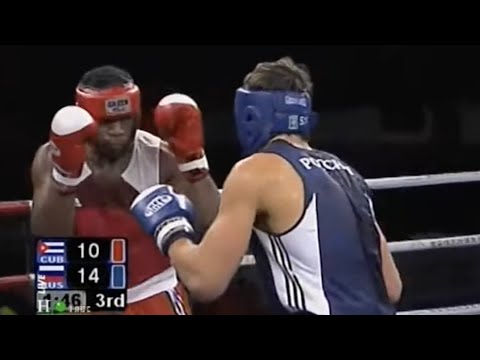 Odlanier Solís (CUB) vs. Roman Romanchuk (RUS) AIBA World Boxing Championships 2005 Final (91+kg)