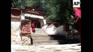 Profile on Tibetan monks tense relations with China