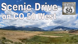 Colorado Highway 50 out the passenger window