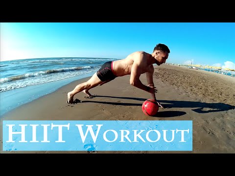 HIIT Workout on the Beach