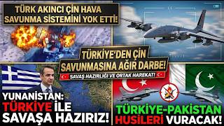 AKINCI ÇİN HAVA SAVUNMA SİSTEMİNİ YOK ETTİ | YUNANİSTAN:TÜRKİYE İLE SA