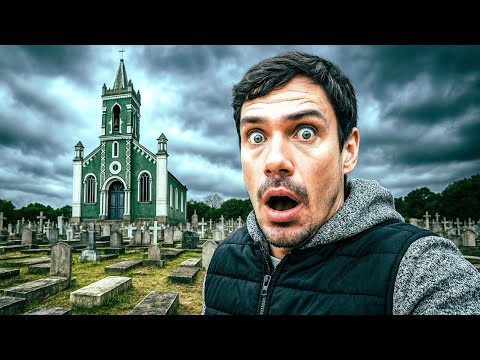 SE TIVER MEDO NÃO ASSISTA ESSE VÍDEO  CEMITÉRIO BIZARRO.