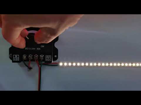 Single Color LED Dimmer  with LED Strip Lights - Smart Bright LEDs