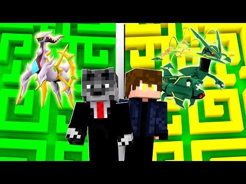 SAIA DO LABIRINTO DE POKEMON LENDARIO E CAPTURE - MINECRAFT PIXELMON MOD