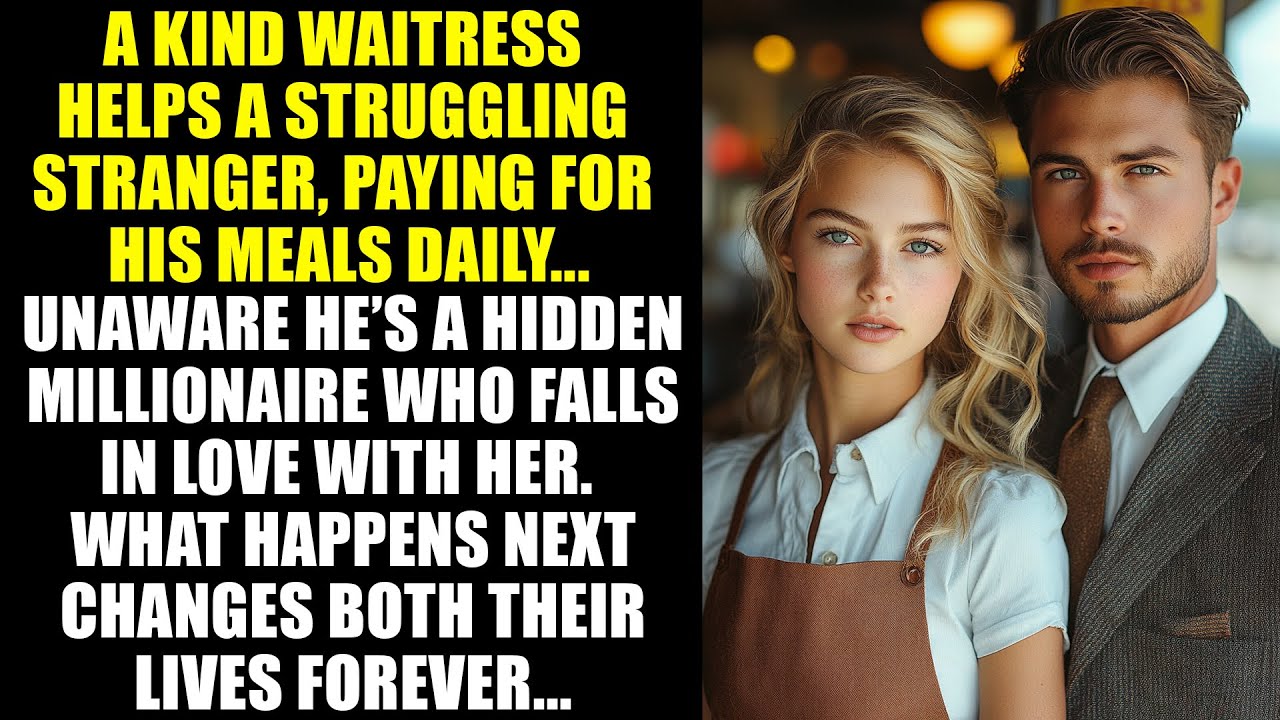 A KIND GIRL Paid For A Poor Man's Meal—Unaware He Was A MILLIONAIRE. Days Later, LOVE Found Them...