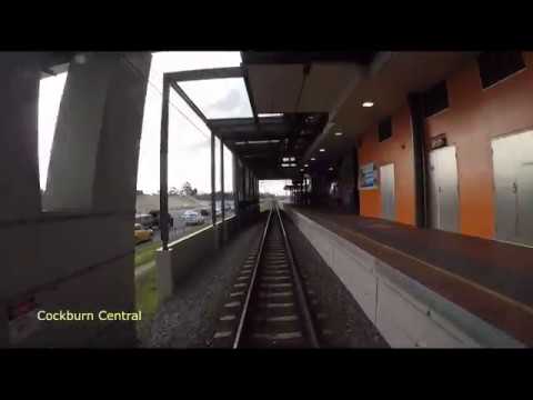 Transperth drivers view - Cockburn Central to Perth Underground
